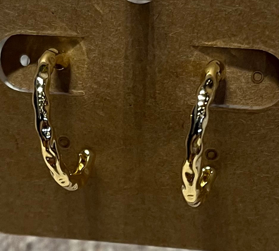 Gold Charley Earring