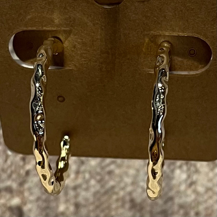 Gold Charley Earring