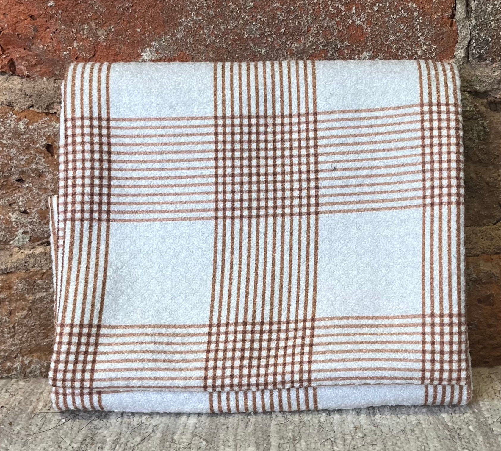 Geometry Neutral Tea Towel 18"x30"