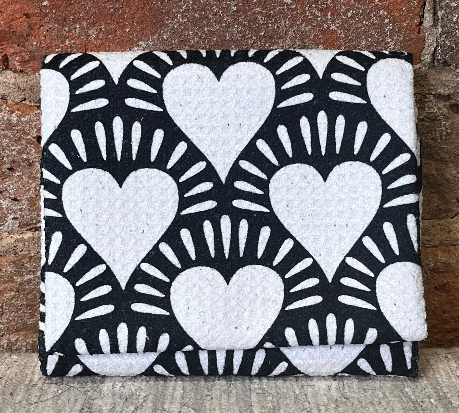 Geometry Neutral Tea Towel 18"x30"