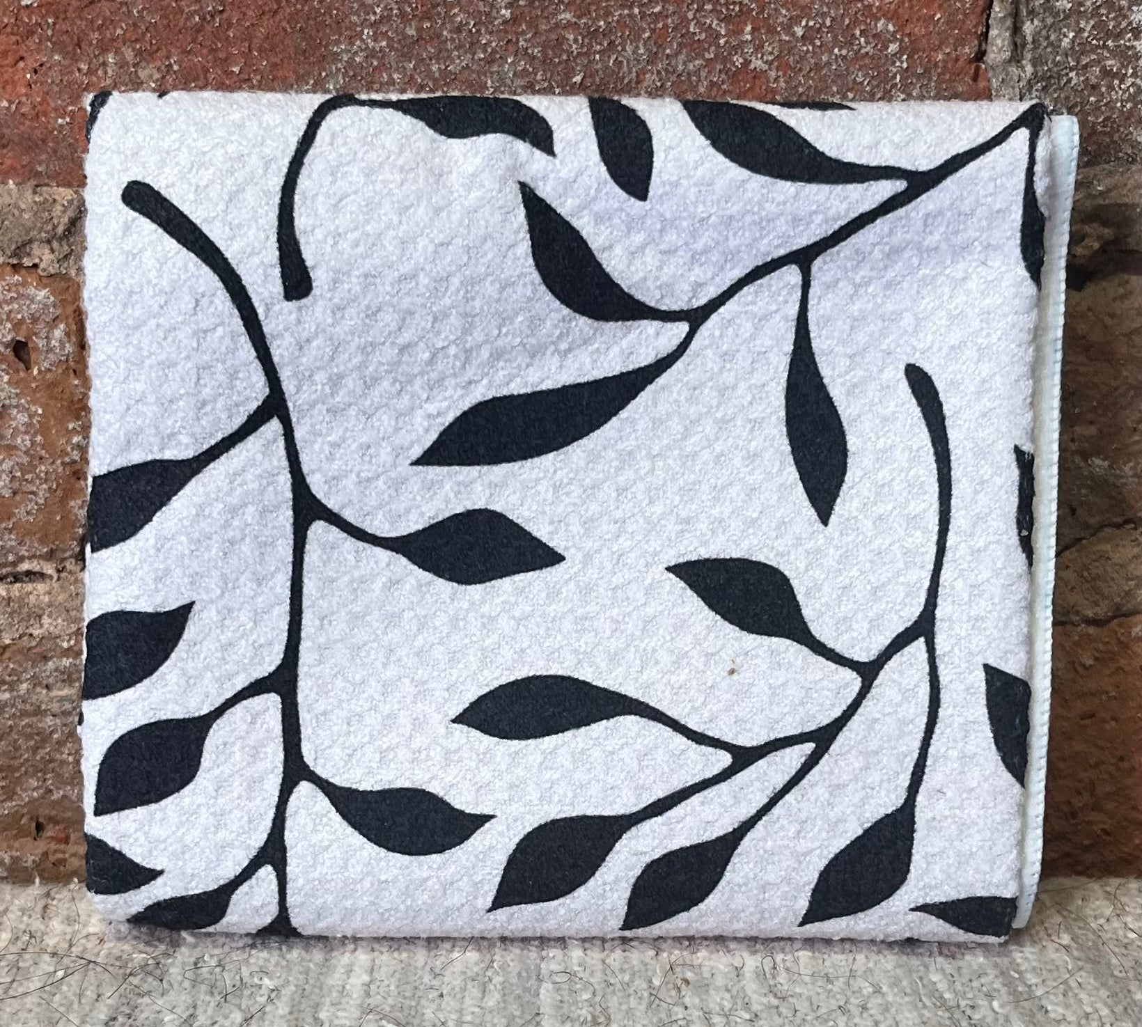 Geometry Neutral Tea Towel 18"x30"