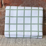 Geometry Neutral Tea Towel 18"x30"