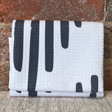 Geometry Neutral Tea Towel 18"x30"