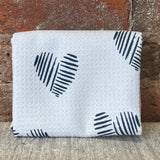 Geometry Neutral Tea Towel 18"x30"