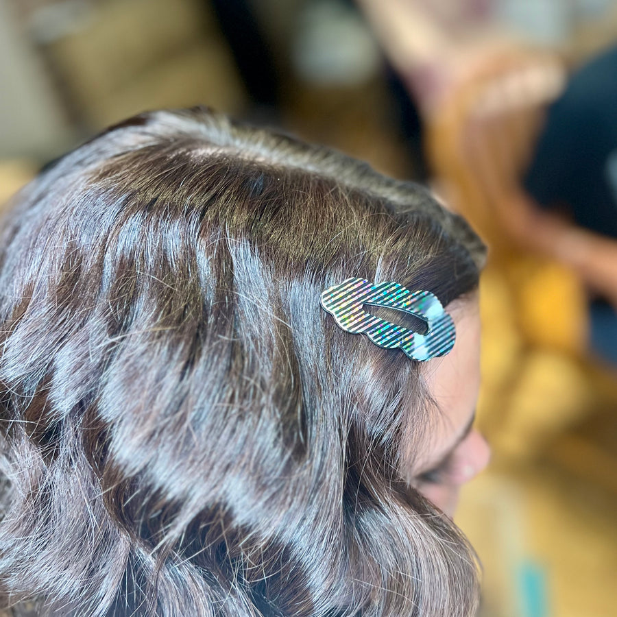 Black/Silver Hair Clip