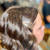 Leopard Print Hair Clips
