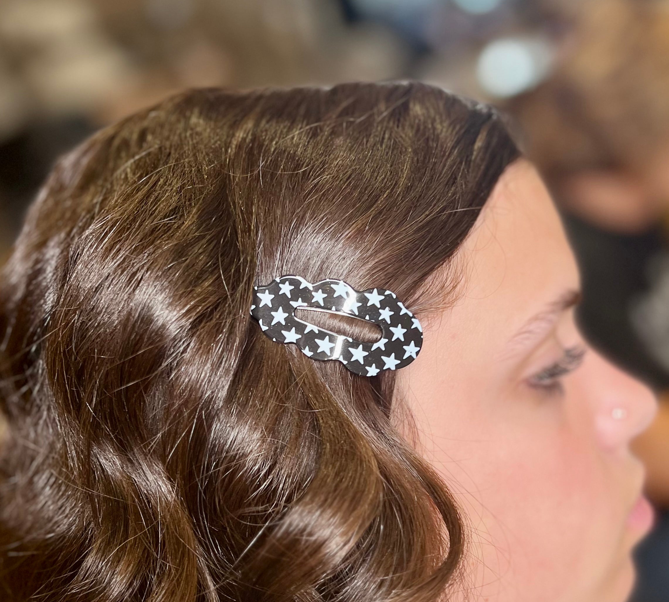 Black/White Hair Clip