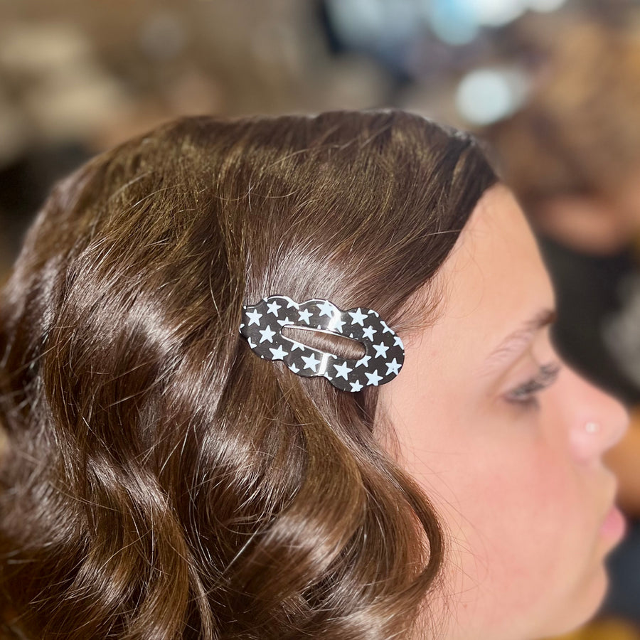 Black/White Hair Clip