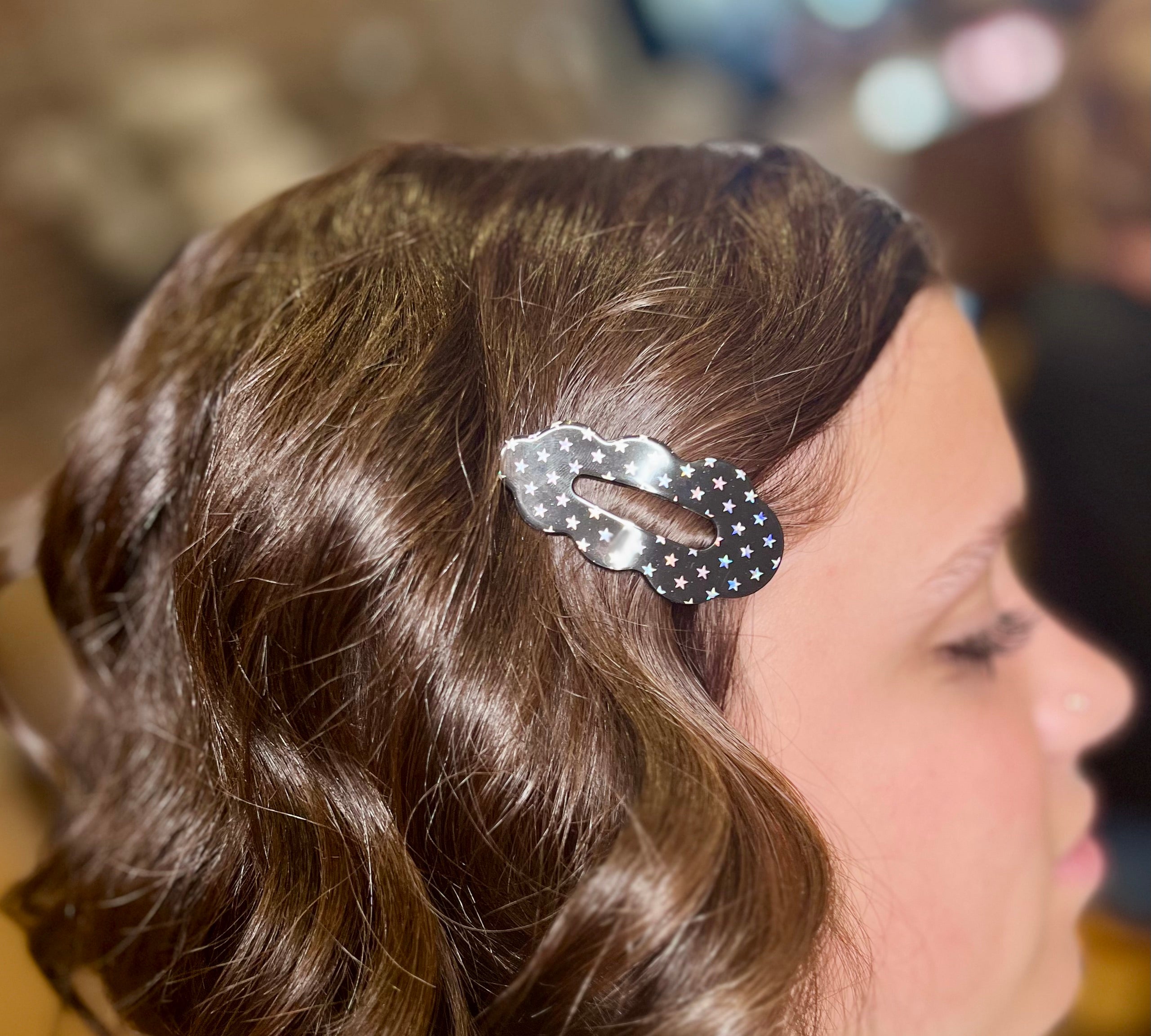 Black/White Hair Clip