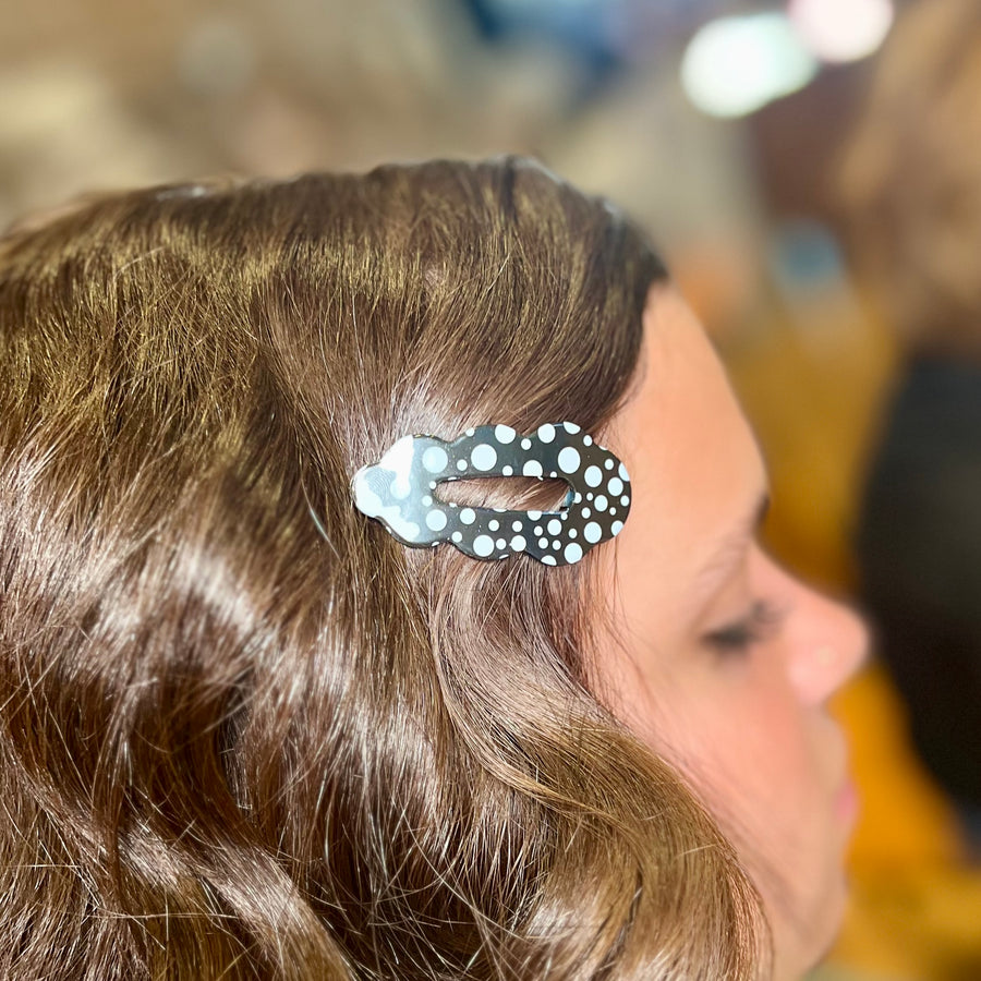 Black/White Hair Clip