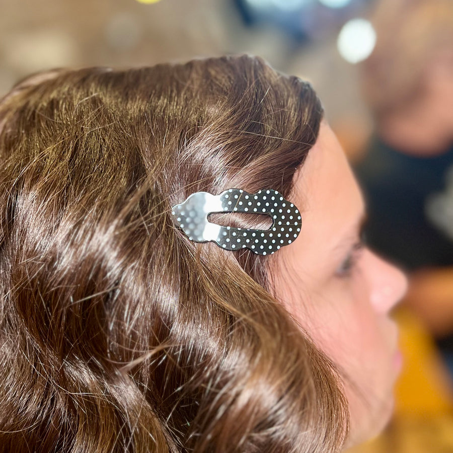 Black/White Hair Clip