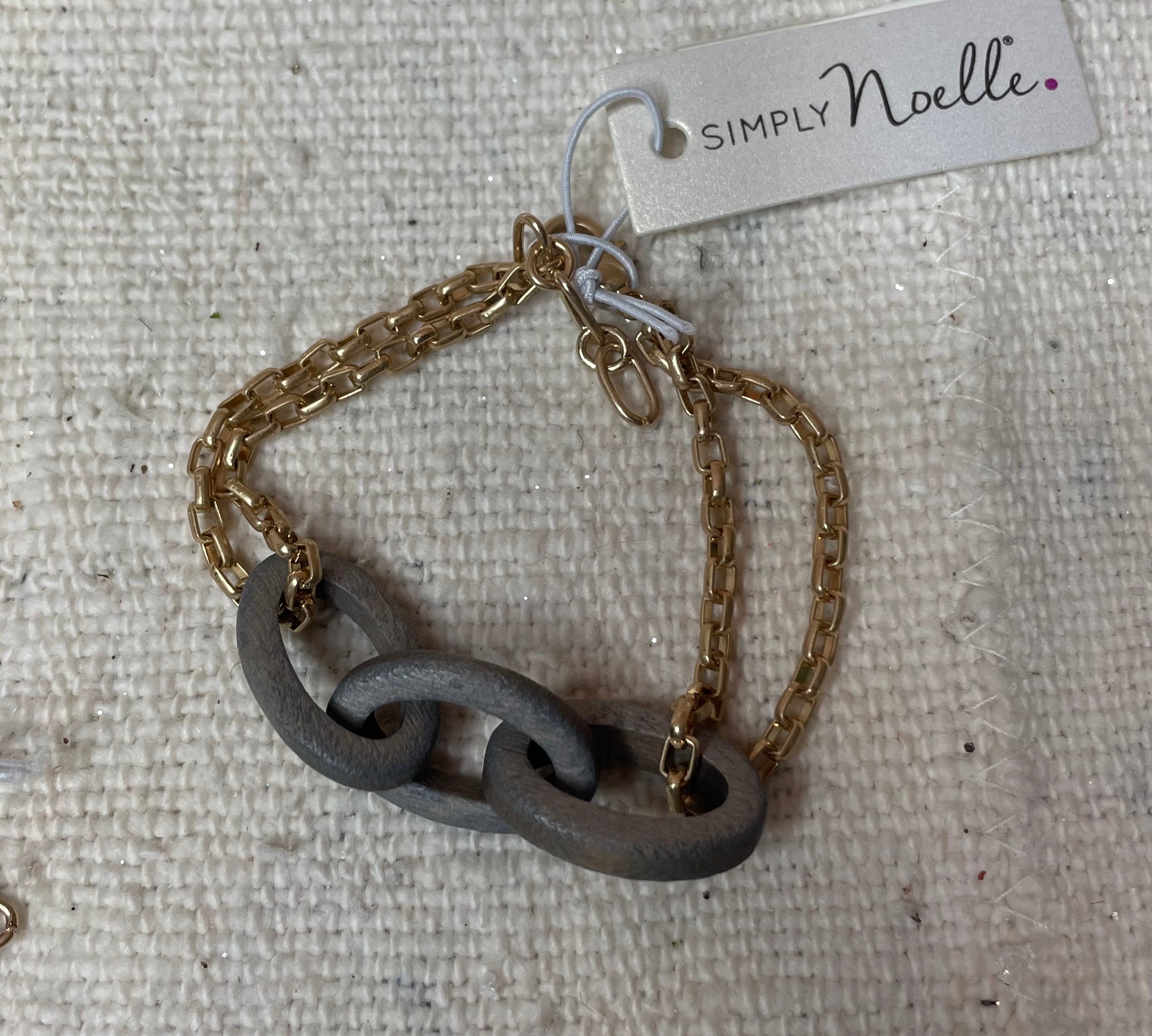Wood Link Bracelet