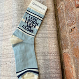 Leave Me Alone Socks