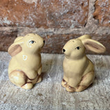 Bunny/Basket Salt + Pepper Shaker