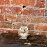 Brown Resin Owl