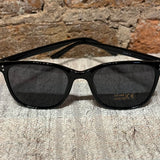 Thin Frame Square Sunglasses