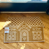 Gingerbread House Rug 30"