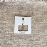 Gold Chunky Block Letter Charm