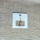 Gold Chunky Block Letter Charm