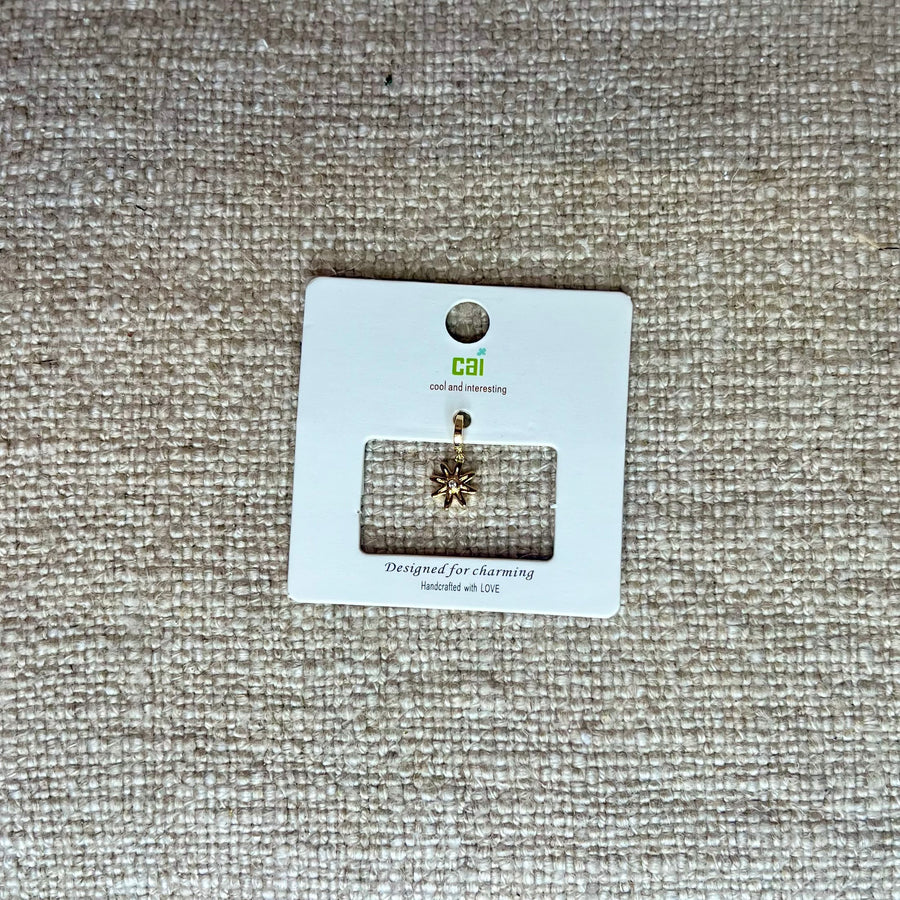 Gold CS Daisy Charm