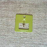 Gold Sunburst Heart Charm