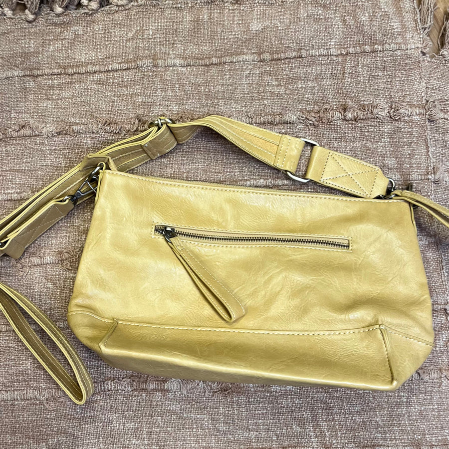 Leen Seamed Crossbody Bag