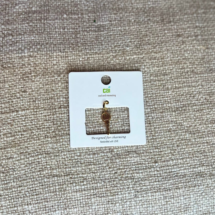 Gold Key Charm