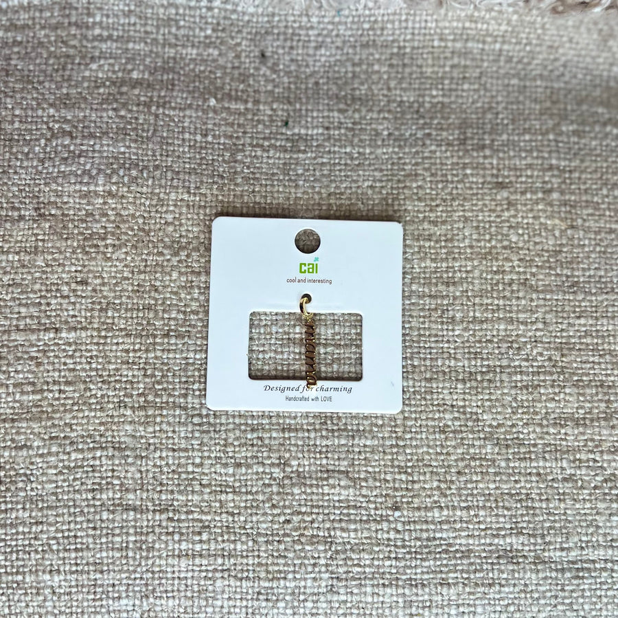 Gold Large Mama Charm