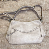 Cassidy Whipstitch Hobo Crossbody Bag