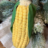 Handmade Wool Felt Corn Orn 8”