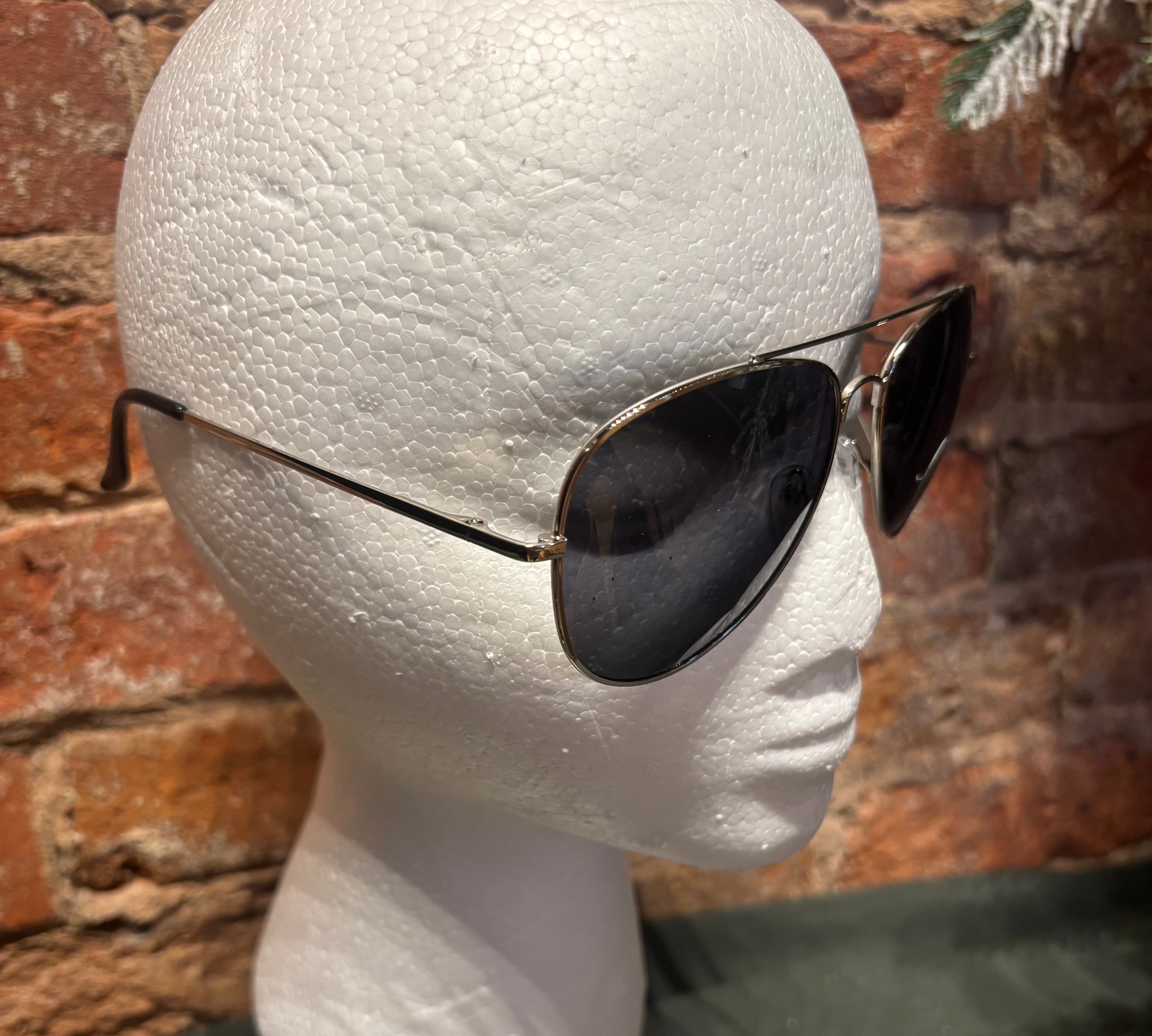 Blue Gem Classic Polarized Aviator Sunglasses