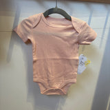 Solid Short Sleeve Bodysuits