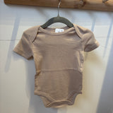 Solid Short Sleeve Bodysuits