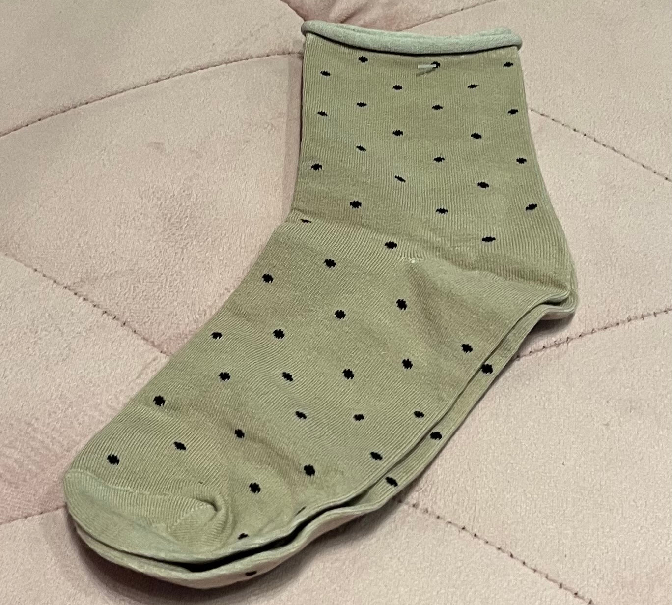 Roll up Polkadot Socks