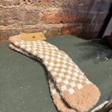 Plaid Pattern Fuzzy Socks