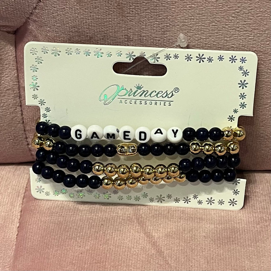 Gameday Layered Stretch Bracelet