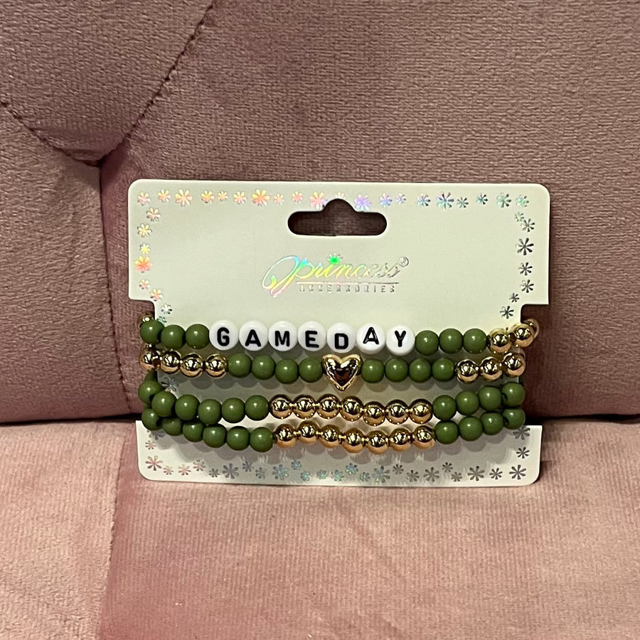Gameday Layered Stretch Bracelet