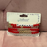Gameday Layered Stretch Bracelet
