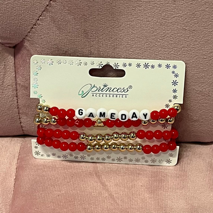 Gameday Layered Stretch Bracelet