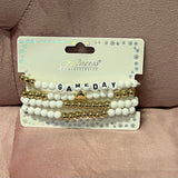 Gameday Layered Stretch Bracelet