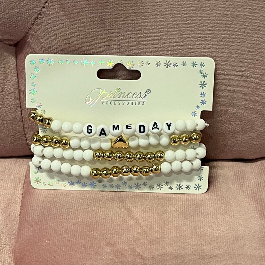 Gameday Layered Stretch Bracelet