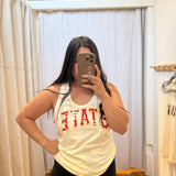 Cream Iowa State Cyclone Tank