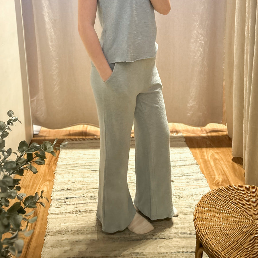 Soft Knit Wide Leg Pant