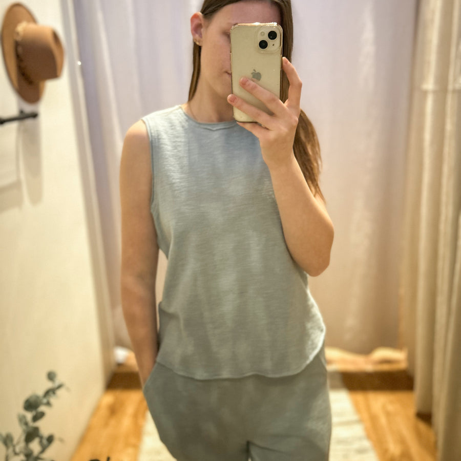 Round Neck Soft Knit Tank