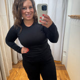 Black Fleece Top