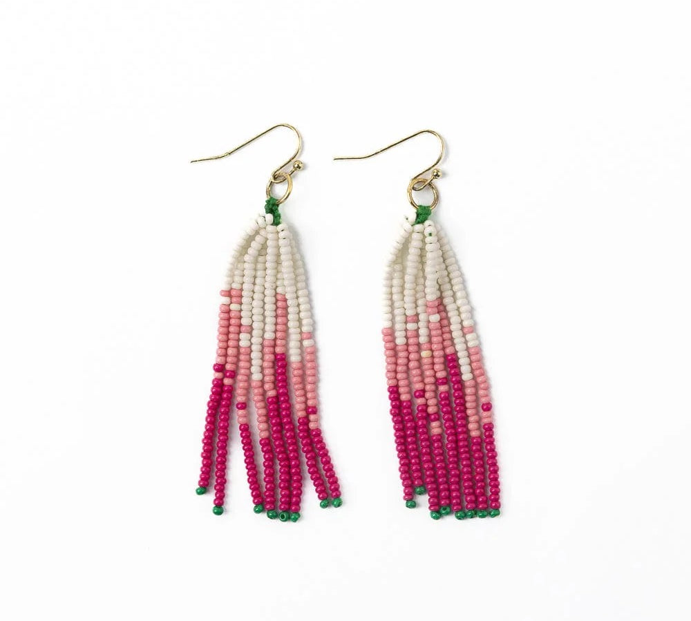 Abbey Tassel Bead Earring