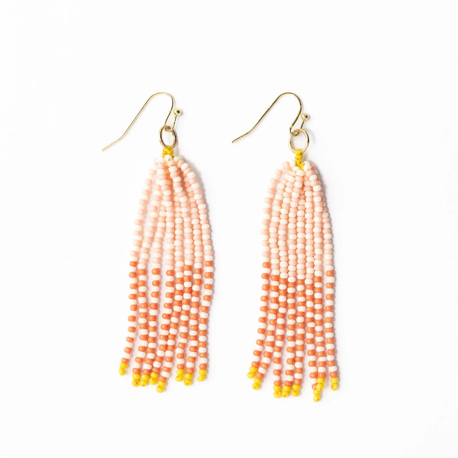 Abbey Tassel Bead Earring