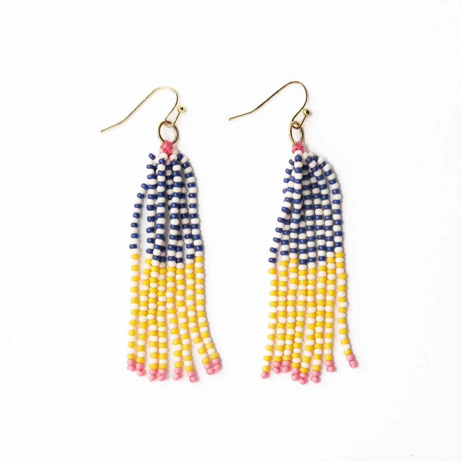 Abbey Tassel Bead Earring