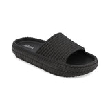 Luvly Rubber Braided Slide Sandal