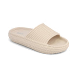 Luvly Rubber Braided Slide Sandal